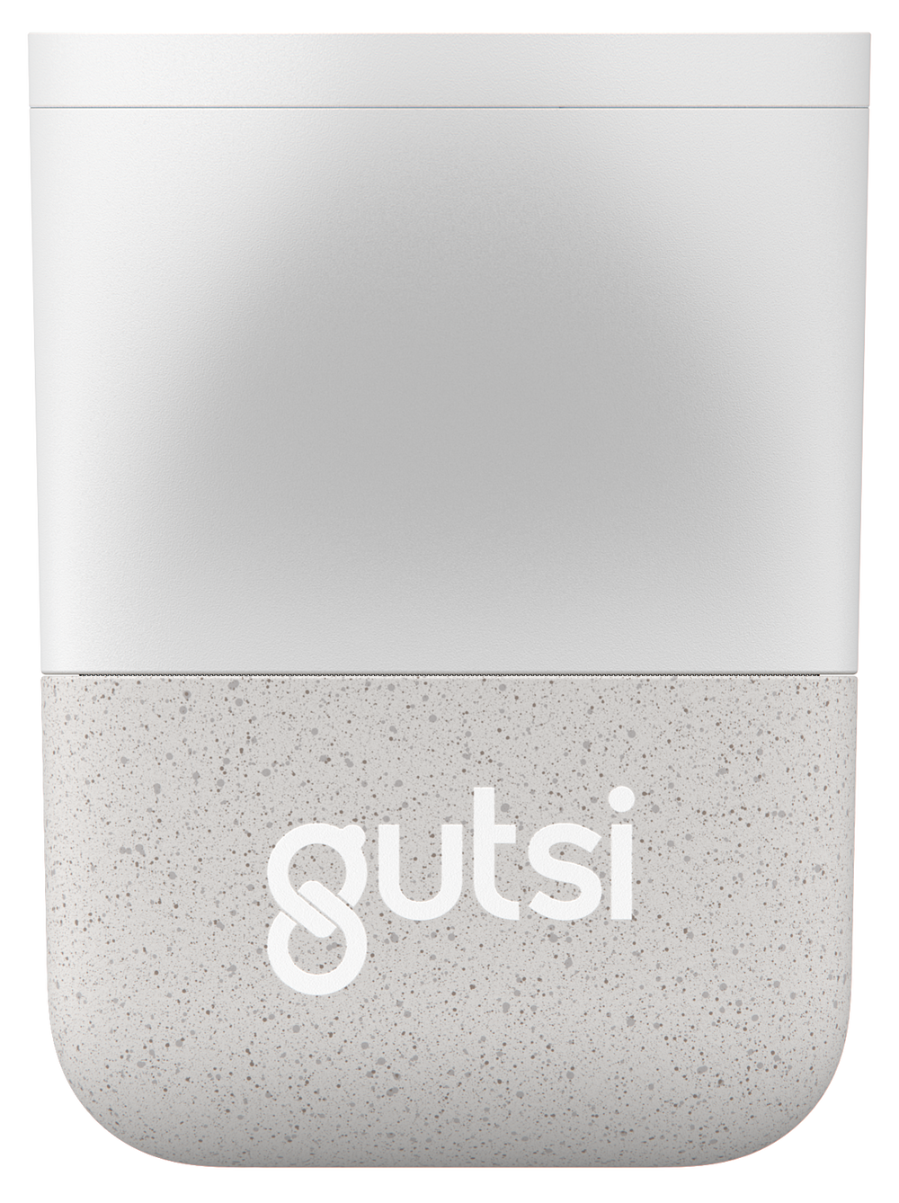 Gutsi stool tracker in Granite, front view