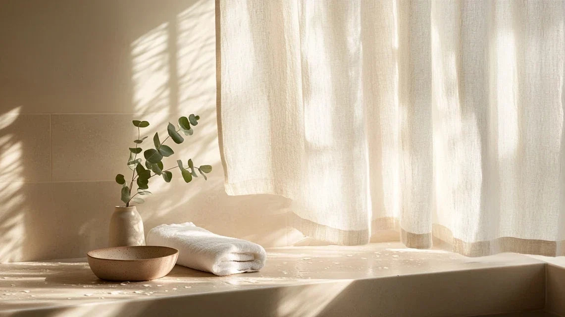 Modern bathroom interior representing passive gut health tracking technology | Gutsi
