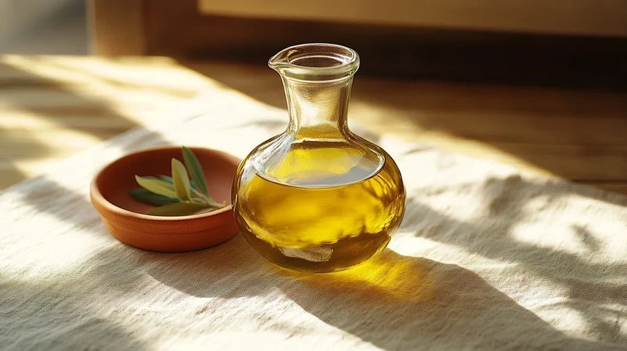 Warm kitchen scene representing digestive causes and oily stool gut health awareness | Gutsi