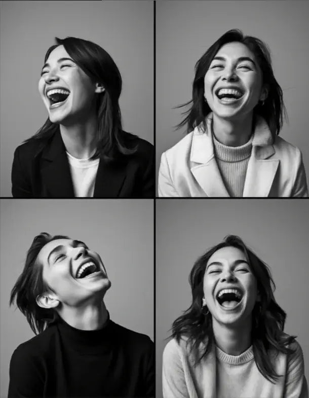 Friends laughing together, and laughter as an often-forgotten ally for gut wellness | Gutsi