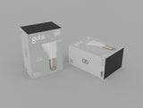 Gutsi retail packaging, front and back of the box