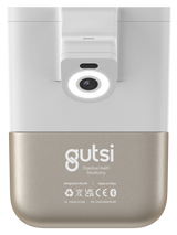 Gutsi gut wellness tracker in Champagne, back view