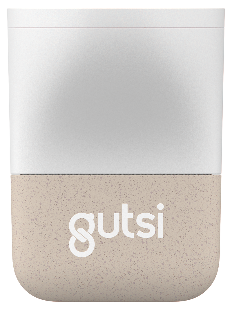 Gutsi Family Fleet gut wellness monitor in Dune, front view