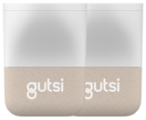 Gutsi gut wellness tracker in Dune, front view